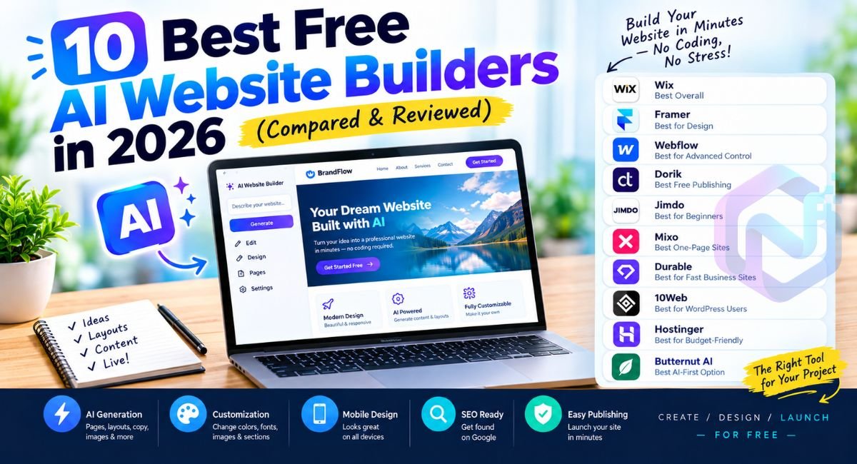 Free Ai website Builder